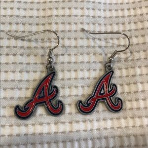 Atlanta Braves earrings